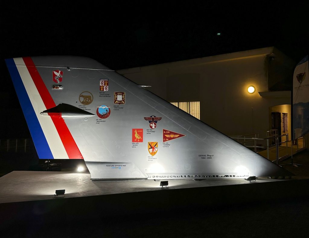 Dérive durant Inauguration Dérive Mirage IV et Musée BA125