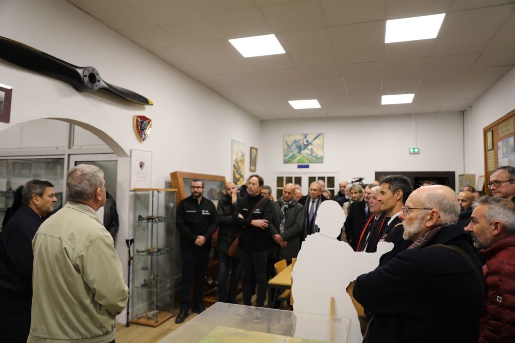 Présentation Musée durant Inauguration Dérive Mirage IV et Musée BA125