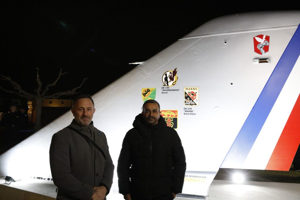Alexis Tierny et Mourad Nasri Inauguration Dérive Mirage IV et Musée BA125