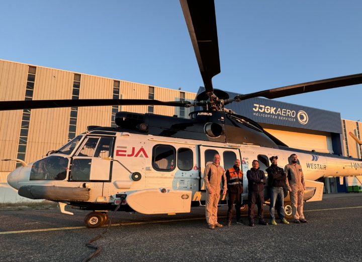 First H225 departs for Namibia