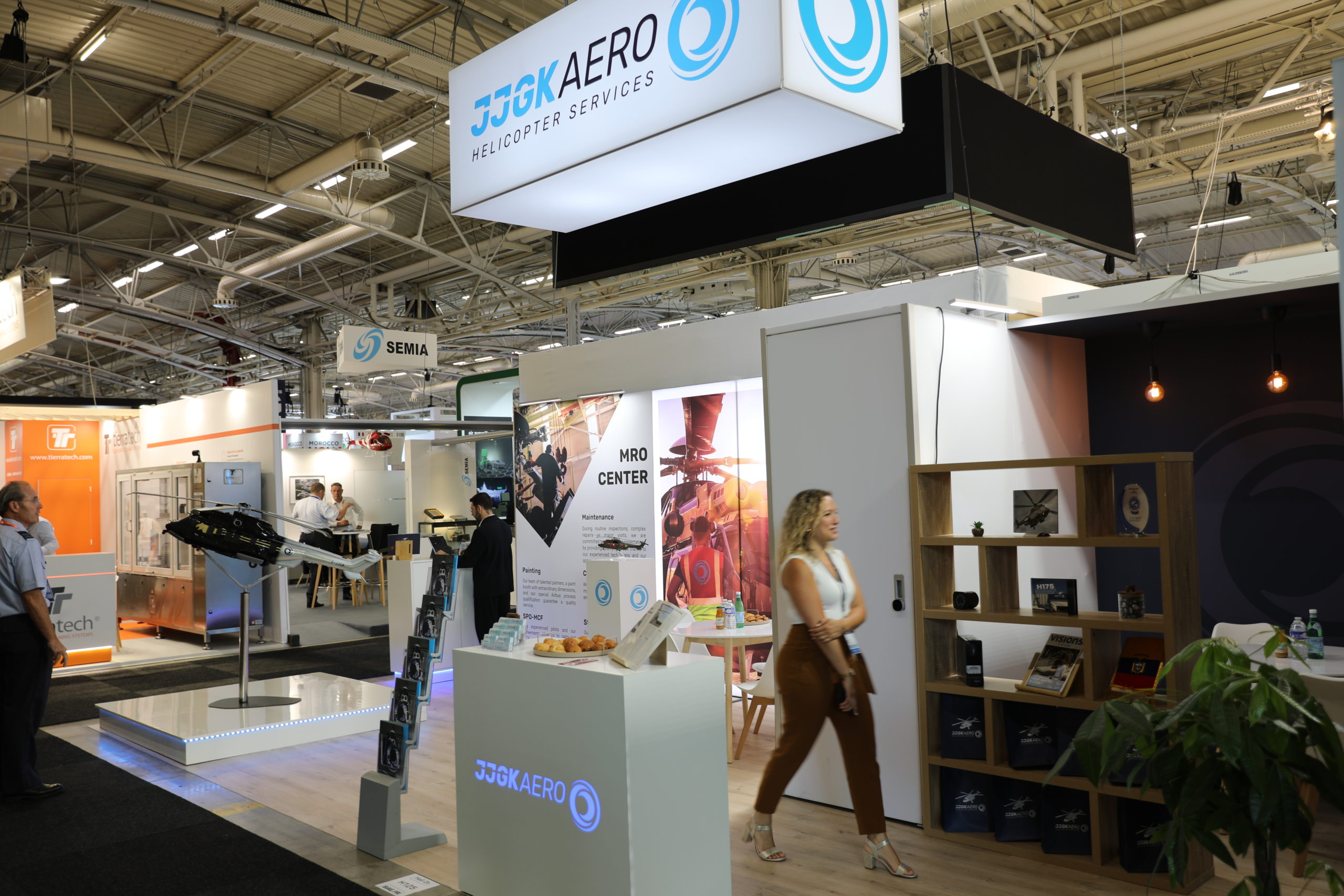 Stand JJGK Aero au SIAE