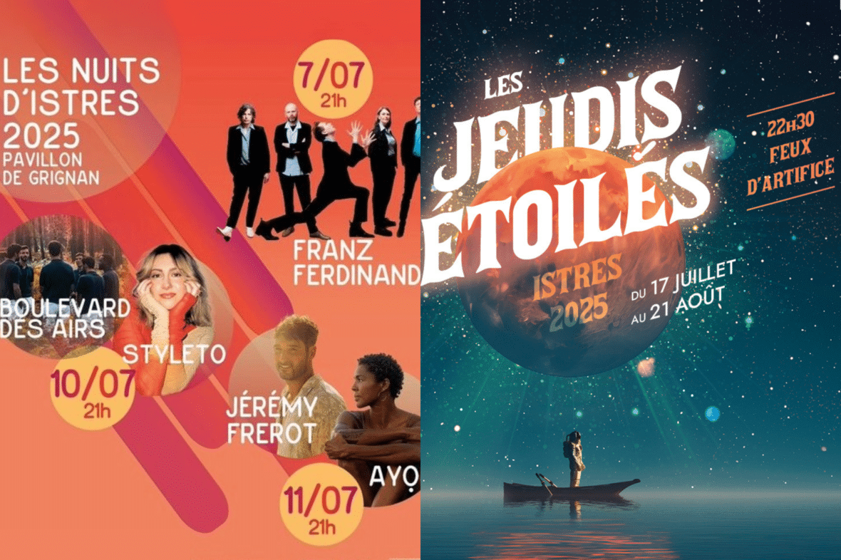 Affiche Les Nuits d'Istres et Jeudis Étoilés