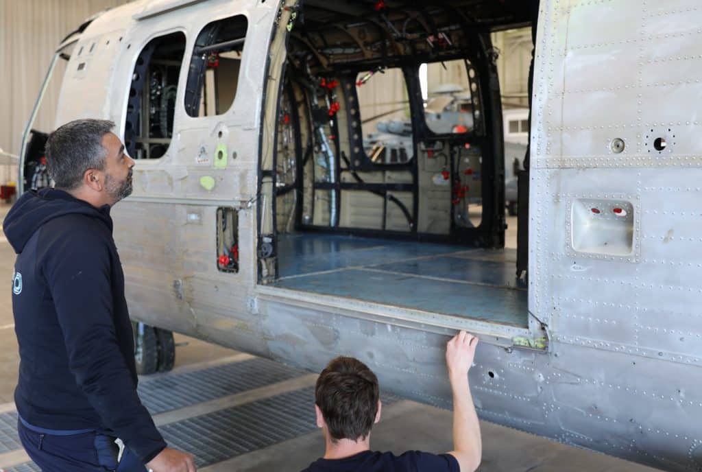 Mourad et Florian faisant une QG d'entrée