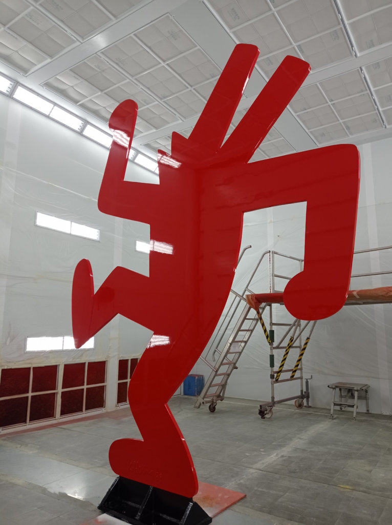 Peinture de finition Red Dog