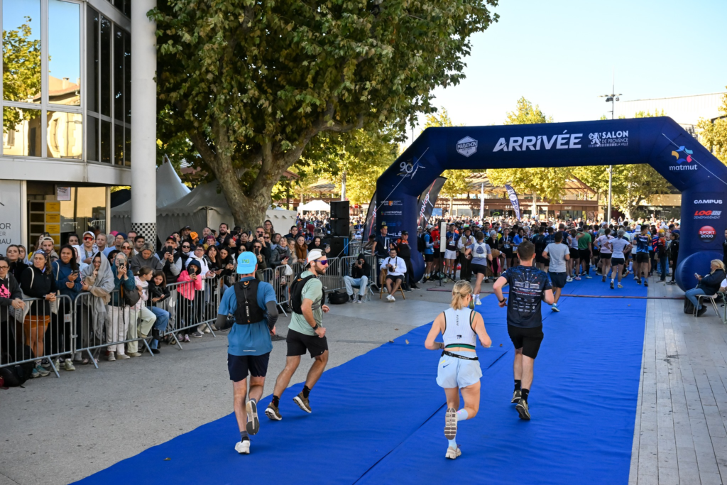 Arrivé Marathon Salon de Provence